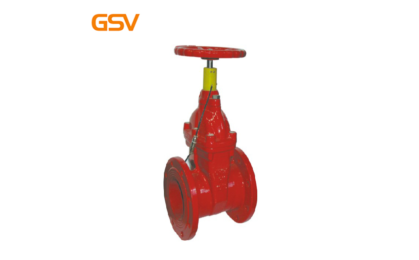 Special gate valve for fire fighting